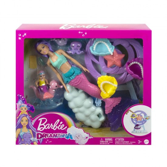 MATTEL HLC30 BARBİE DENIZ KIZI BEBEK VE COCUK OYUN ALANI 3