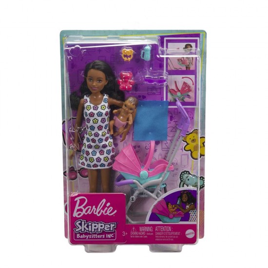 MATTEL FHY97 BARBİE BEBEK BAKICILIGI OYUN SETI