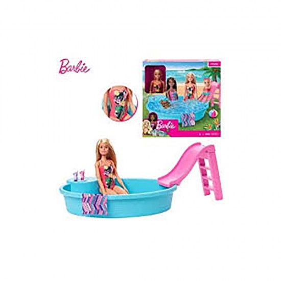 MATTEL GHL91 BARBİE VE EĞLENCELİ HAVUZU