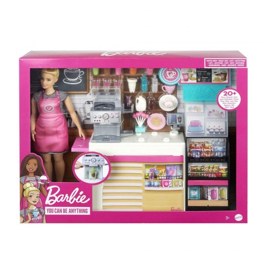 MATTEL GMW03 BARBİE NİN KAHVE DUKKANI OYUN SETI