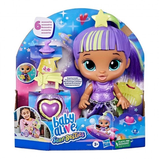 HASBRO F7360 BABY ALIVE STAR BESTIES SEVIMLI LUNA 3