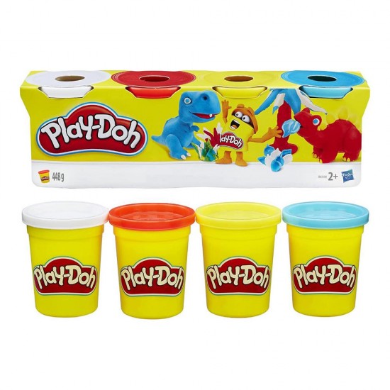 HASBRO B5517 PLAYDOH 4 LÜ OYUN HAMURU