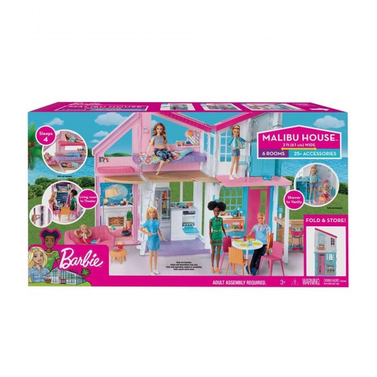 MATTEL FXG57 BARBİE NİN MALIBU EVI 1