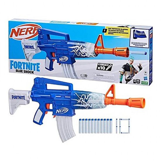 HASBRO INT-F4108 NERF FORTNITE BLUE SHOCK