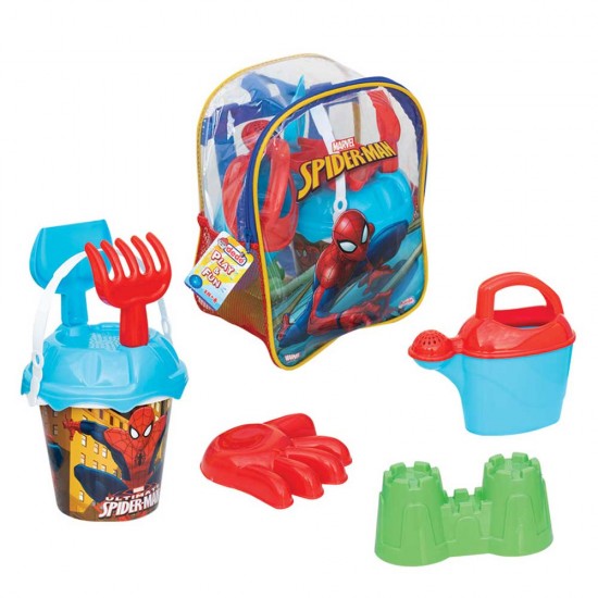 FEN 03864 SPIDERMAN RESİMLİ SIRT ÇANTASI PLAJ SET