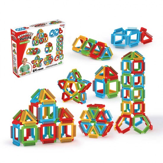 FEN 03895 GEOMETRİK PUZZLE 64 PARÇA