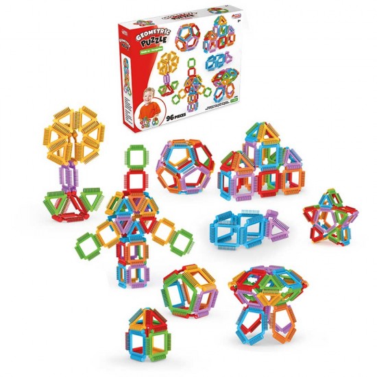 FEN 03896 GEOMETRİK PUZZLE 96 PARÇA