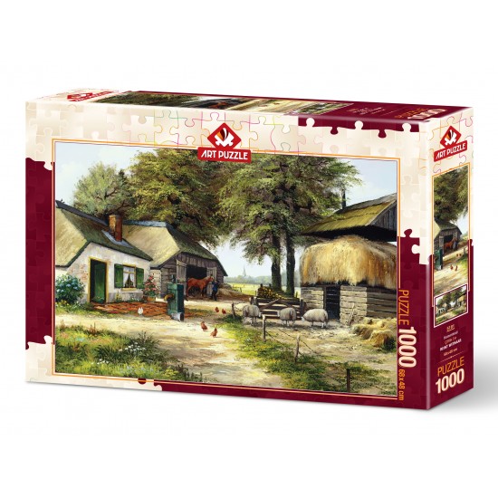 HEİDİ 5181 ART PUZZLE 1000 PARÇA ÇİFTLİK EVİ