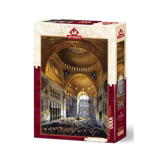 HEİDİ 5252 ART PUZZLE 1000 PARÇA AYASOFYA CAMİİ DE İLK NAMAZ