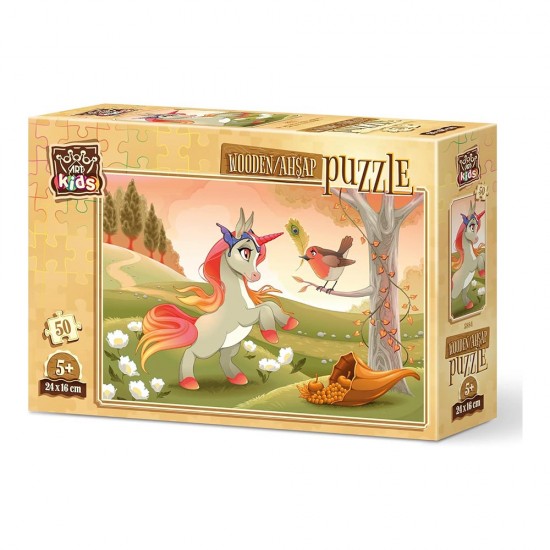 HEİDİ 5884 ART PUZZLE 50 PARÇA MASUM PONY AHŞAP