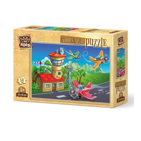 HEİDİ 5887 ART PUZZLE 50 PARÇA ÇILGIN PİLOTLAR AHŞAP