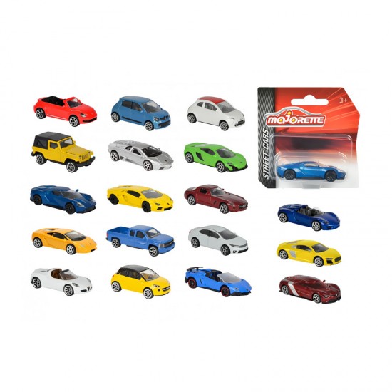 SİMBA 212053051 STREET CARS ASSORTMENT, 18-ASST.