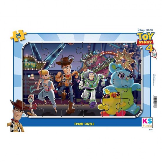 ONUR TS704 TOY STORI 4 FRAME PUZZLE