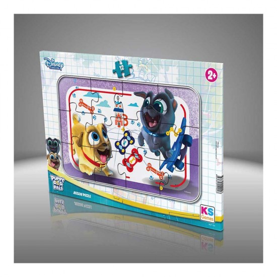 ONUR PUPPY DOG PALS FRAME PUZZLE 12PRÇ