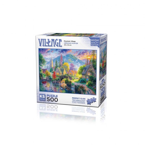 ONUR 20046 PUZZLE 500 MOUNTAİN VİLLAGE