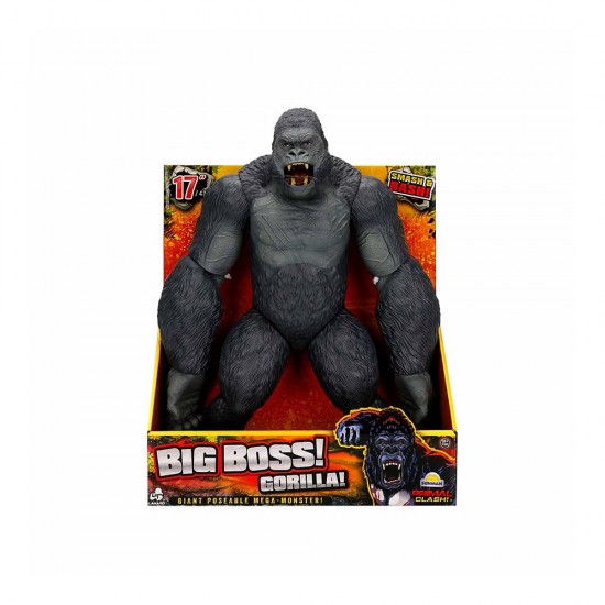 SUNMAN 37113 OYUN SET JURASSIC CLASH BIG BOSS GORILLA 42 CM