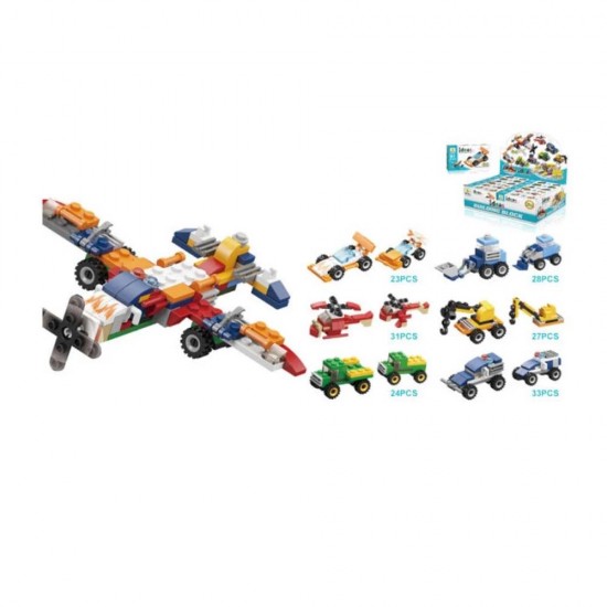 KIZILKAYA SM207B LEGO ARACLAR 6 IN 1 - 360