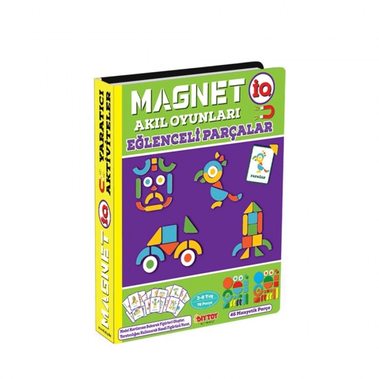 DIYTOY 1543 MAGNETIO EĞLENCELİ PARÇALAR