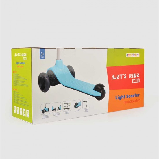 ENFAL LC-30904 LETS RİCE SCOOTER MAVİ