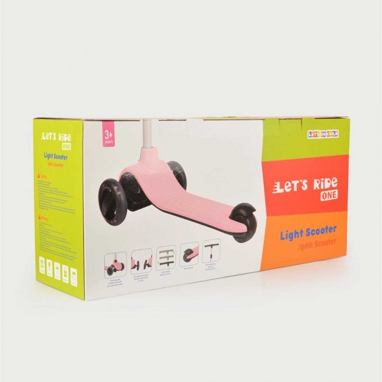 ENFAL LC-30908 LETS RİDE SCOOTER PEMBE