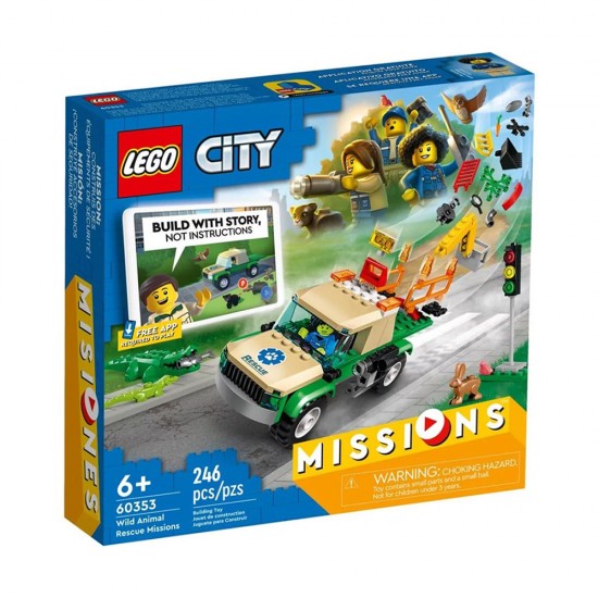 ADORE LEGO LSC60353 W ANİMAL RESCUE MİSSİONS