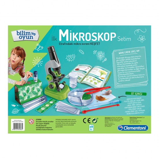 CLEMENTONİ 64963 MY FIRST MICROSCOPE (TK)