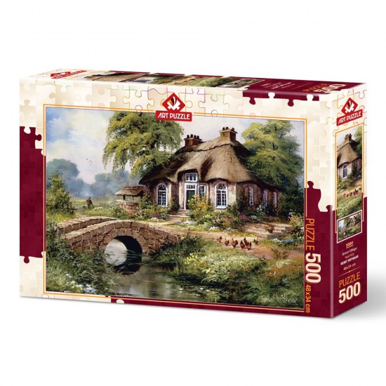 HEİDİ 5080 ART PUZZLE 500 PARÇA YEŞİL KÖY