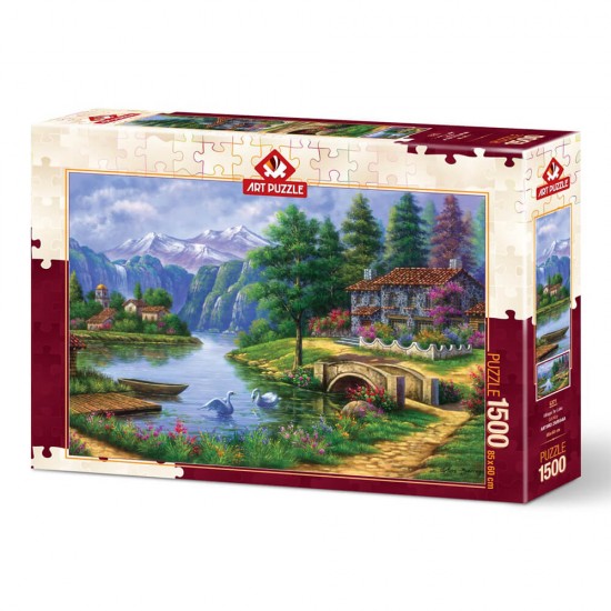 HEİDİ 5371 ART PUZZLE 1500 PARÇA GÖL KÖY