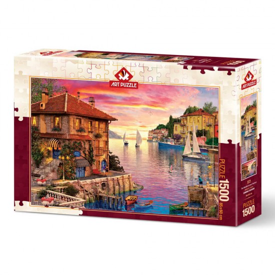 HEİDİ 5374 ART PUZZLE 1500 PARÇA AKDENİZ LİMANI