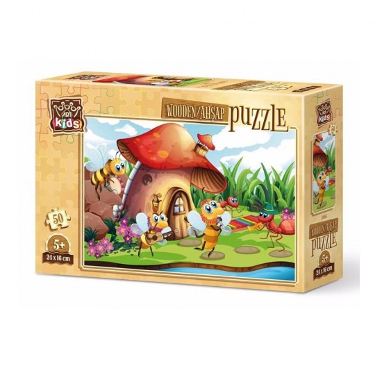 HEİDİ 5883 ART PUZZLE 50 PARÇA ŞARKICI ARI VE ORKESTRASI