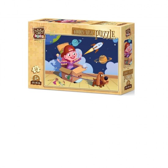 HEİDİ 5886 ART PUZZLE 50 PARÇA MİNİK ASTRONOT