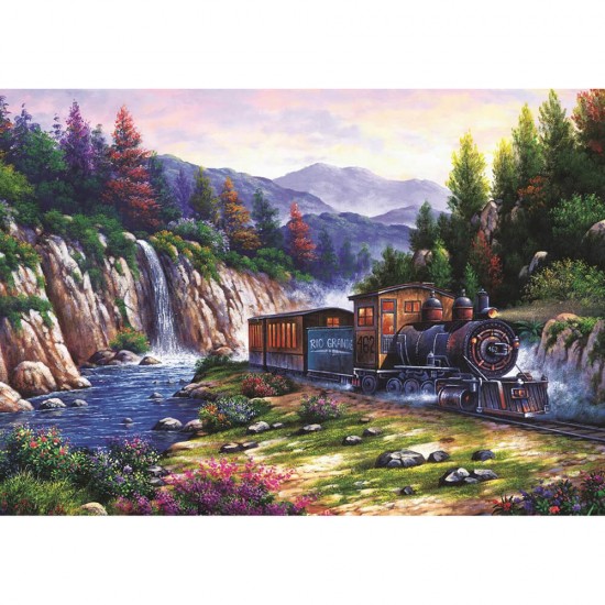 HEİDİ 4233 ART PUZZLE 1000 PARÇA TRENLE YOLCULUK