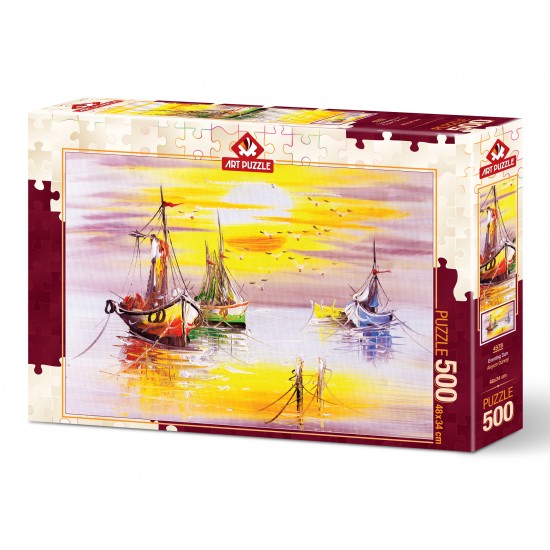 HEİDİ 4578 ART PUZZLE 500 PARÇA AKŞAM GÜNEŞİ