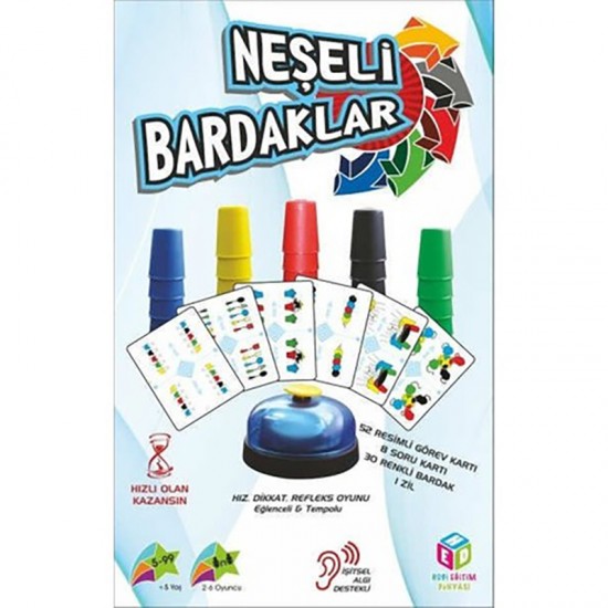 HOBİ EGİTİM HED577 NEŞELİ BARDAKLAR