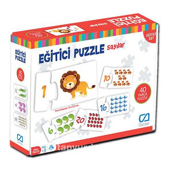 CA 5031 EGİTİCİ PUZZLE - SAYILAR