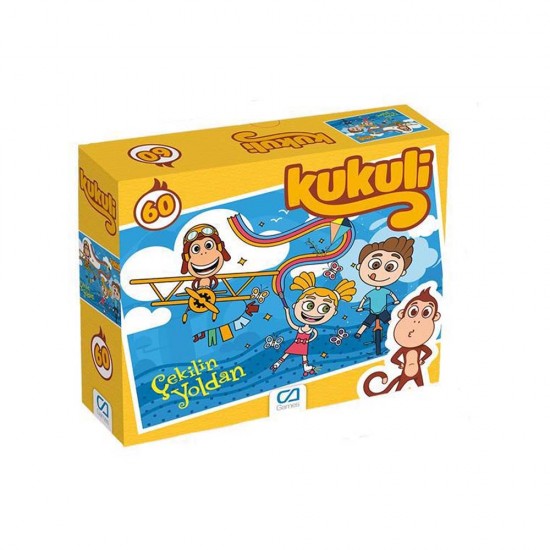 CA 5136 KUKULİ 60 PARÇA PUZZLE