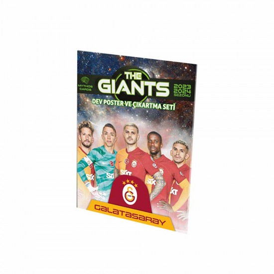 MYTHOS GALATASARAY THE GIANTS DEV POSTER VE ÇIKARTMA SETİ