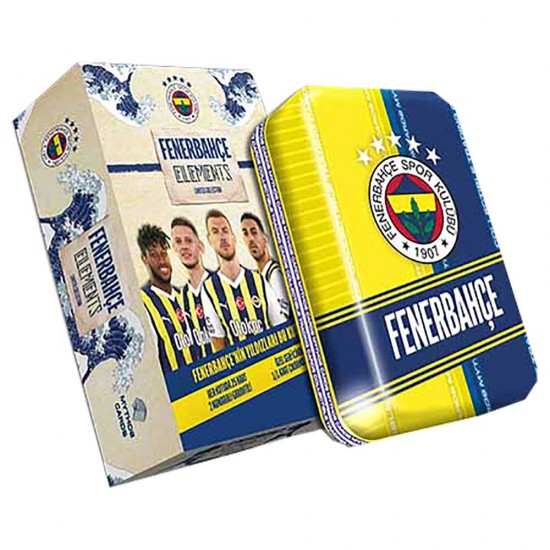 MYTHOS FENERBAHÇE ELEMENTS SERİSİ 2023-24 SEZONU OYUN KARTI METAL KUTU