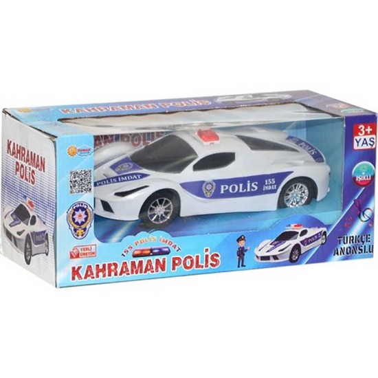 DUMAN DMN2024P PİLLİ ÇARP DÖN POLİS ARABA SESLİ