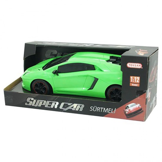 TOYSAN TOY-09 1:12 SÜRTMELİ SUPER CAR LAM FER