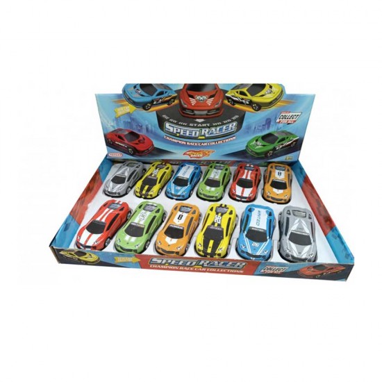 TOYSAN TOY-34 LAM ÇEK BIRAK ARABA 12 Lİ DISPLAY