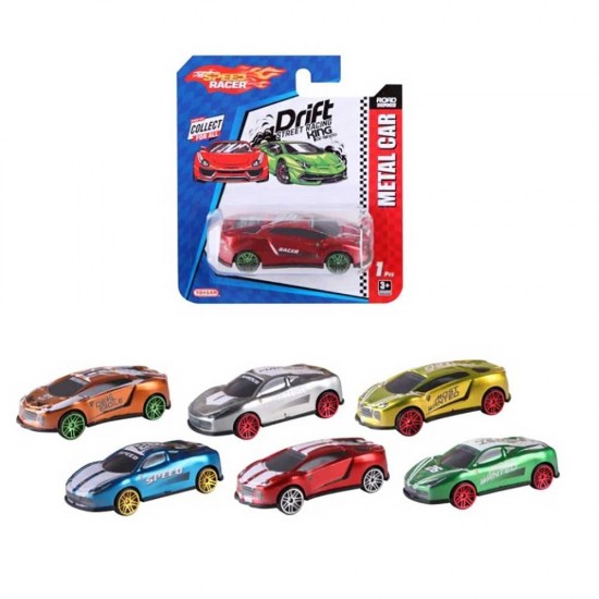 TOYSAN TOY-07-A 1Lİ SPEED RACER METAL ARABA