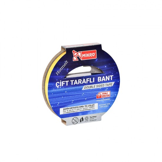 MİKRO BNT103 2425M ÇİFT TARAFLI BANT 12Lİ