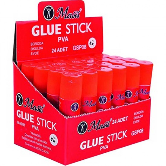 MASİS GSP21 GLUE STİCK PVA 21GR 24LÜ KUTU