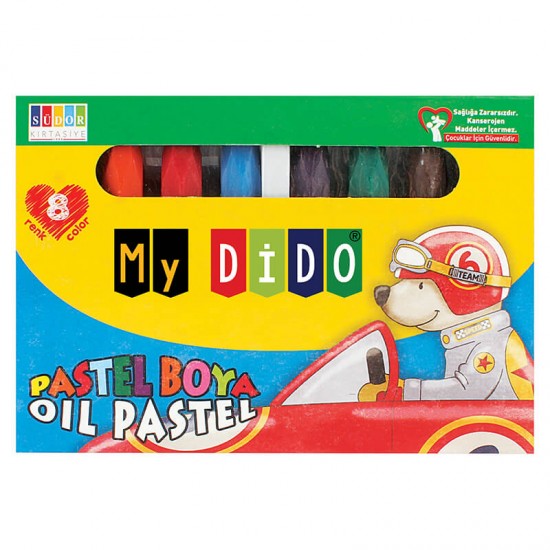 SÜDOR SD608 MYDİDO PASTEL BOYA 8 RENK