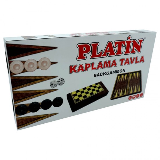 STAR 1020371 TAVLA TK PLATİN BÜYÜK BOY