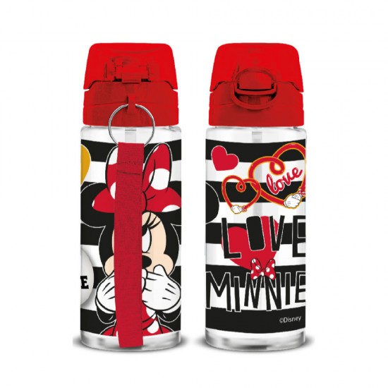 MİKRO OTTO 41457 MINNIE PLASTİK MATARA 500ML DUE ICONIC FOREV