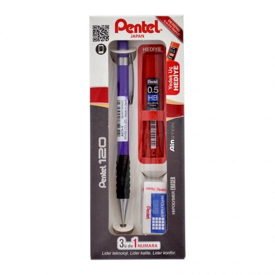 PENTEL A315-3WS 3LÜ TAKIM VERSATİL+SİLGİ+MİN