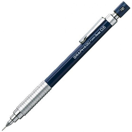 PENTEL PG605-C GRAPHGEAR 600 VERSATİL 05MM MAVİ