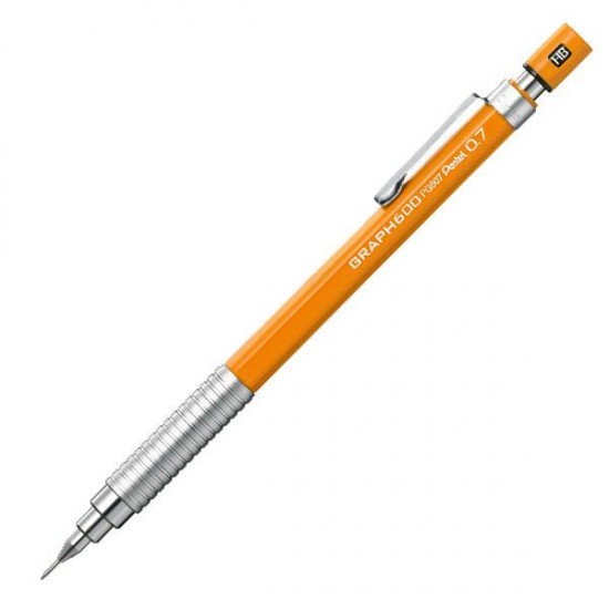 PENTEL PG607-F GRAPHGEAR 600 VERSATİL 07MM TURUNCU